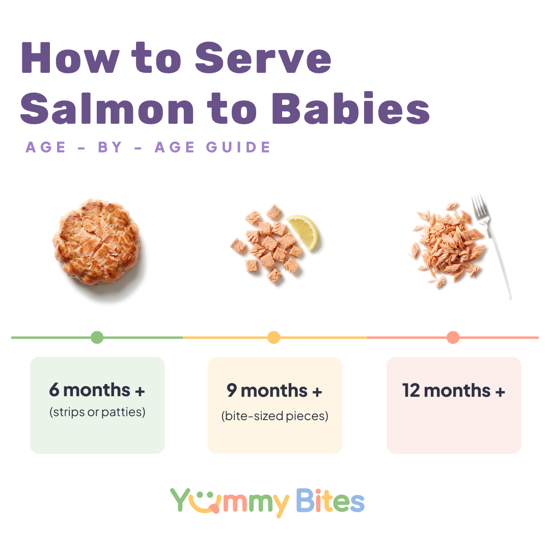 How to serve salmon to babies